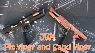 JW4 Taran Tactical Pit Viper and Sand Viper Airsoft replicas.