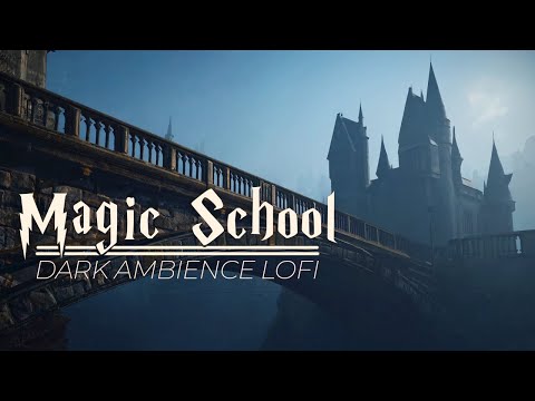 Studying at Magic School 🕯️📚 Dark Academia Lo-Fi for Focus & Magic