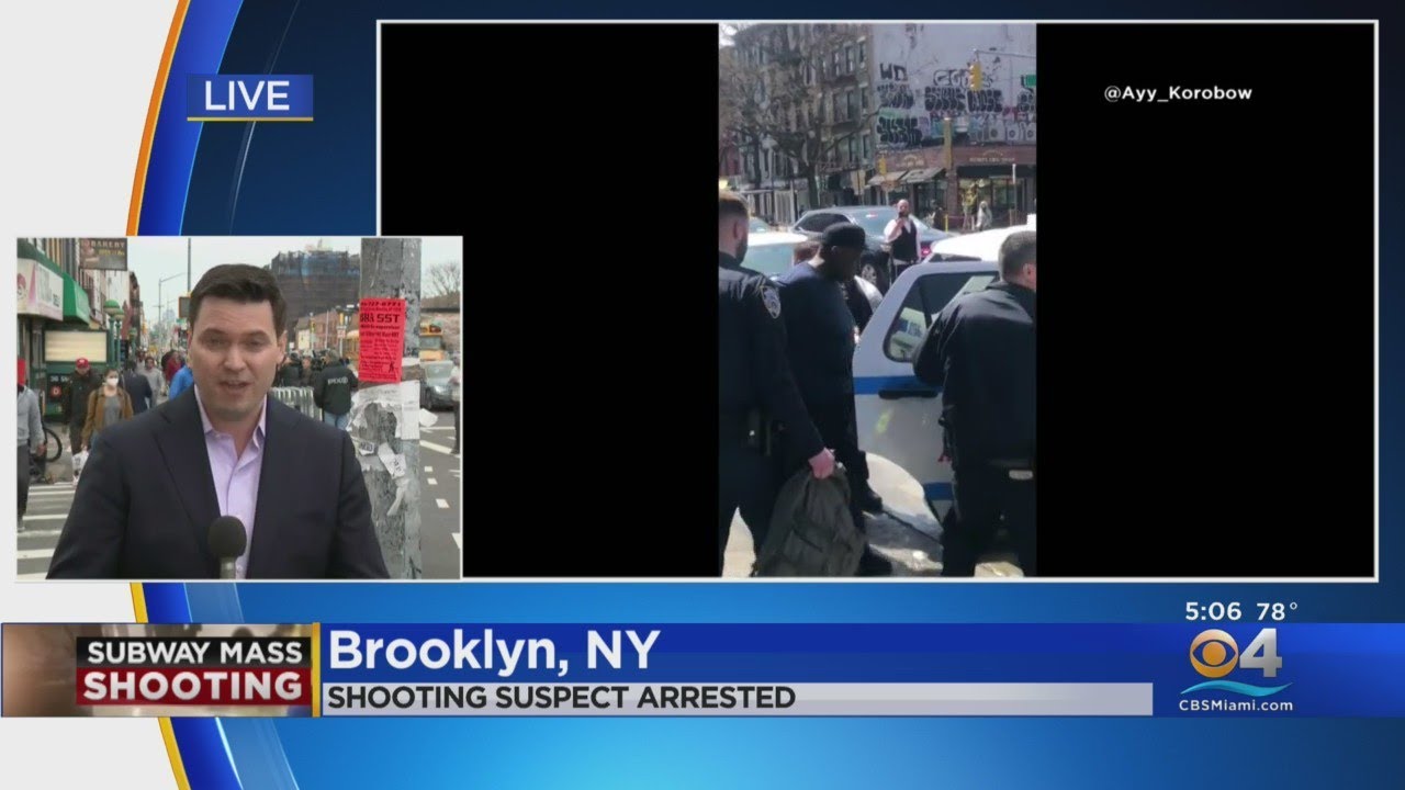 Brooklyn Subway Shooting Suspect Frank James Arrested - YouTube