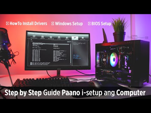 ANO ang gagawin PAGKATAPOS mag-build ng Computer - Step by Step Guide Paano iSetup ang Gaming PC