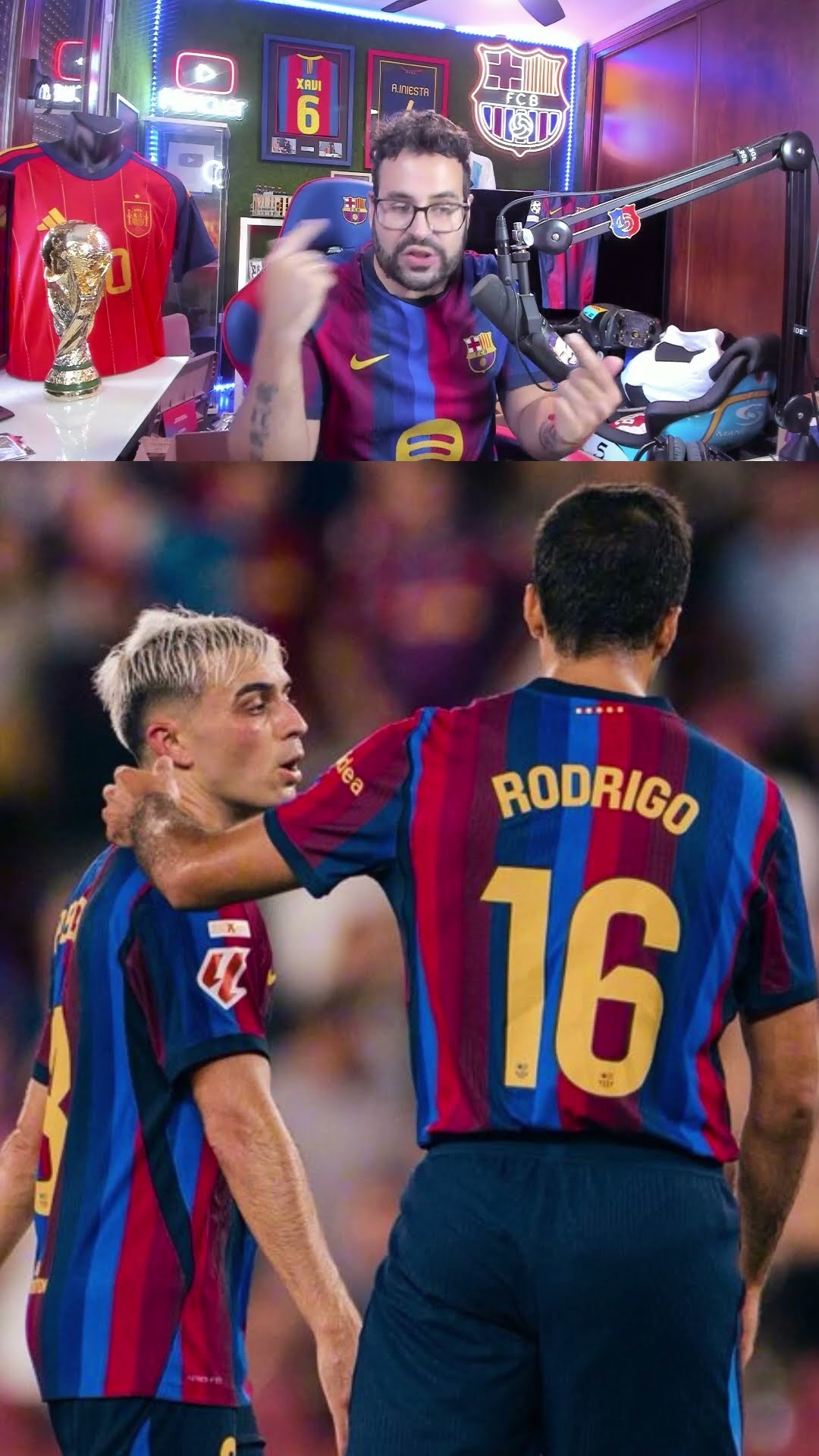 Rodri hace todo bien #rodri #barça #laliga #mancuer #shortvideo