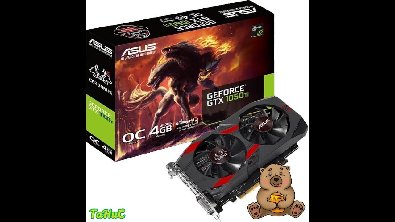 Обзор Видеокарты ASUS nVidia GeForce GTX 1050Ti