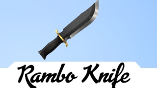 Rambo Knife Review @BobSamty