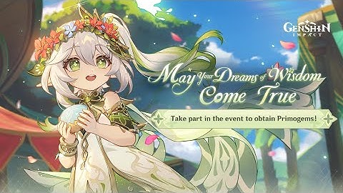 Giveaway on 30th | Nahida Character Teaser out  | Genshin Impact live India