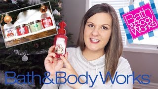 WINTER AND CHRISTMAS BATH AND BODY WORKS HAUL| Christmas 2018