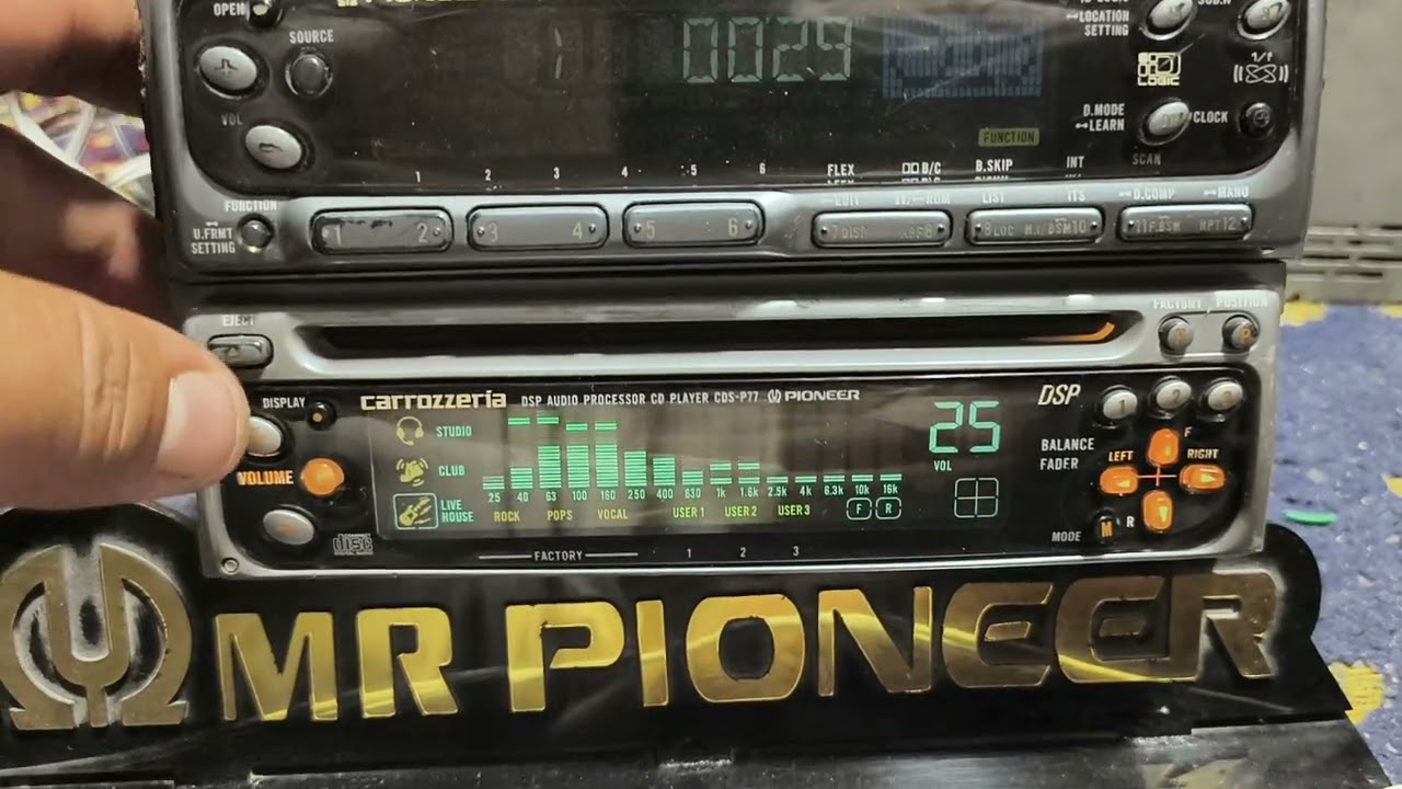 PIONEER CARROZZERIA CDS-P77 #DSP - YouTube