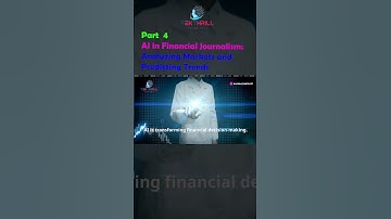 AI in Financial Journalism: Analyzing Markets and Predicting Trends! Part 4 #ai #viral #trending