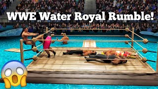 WWE 2K23 - WWE Water Royal Rumble Match | [4K60]