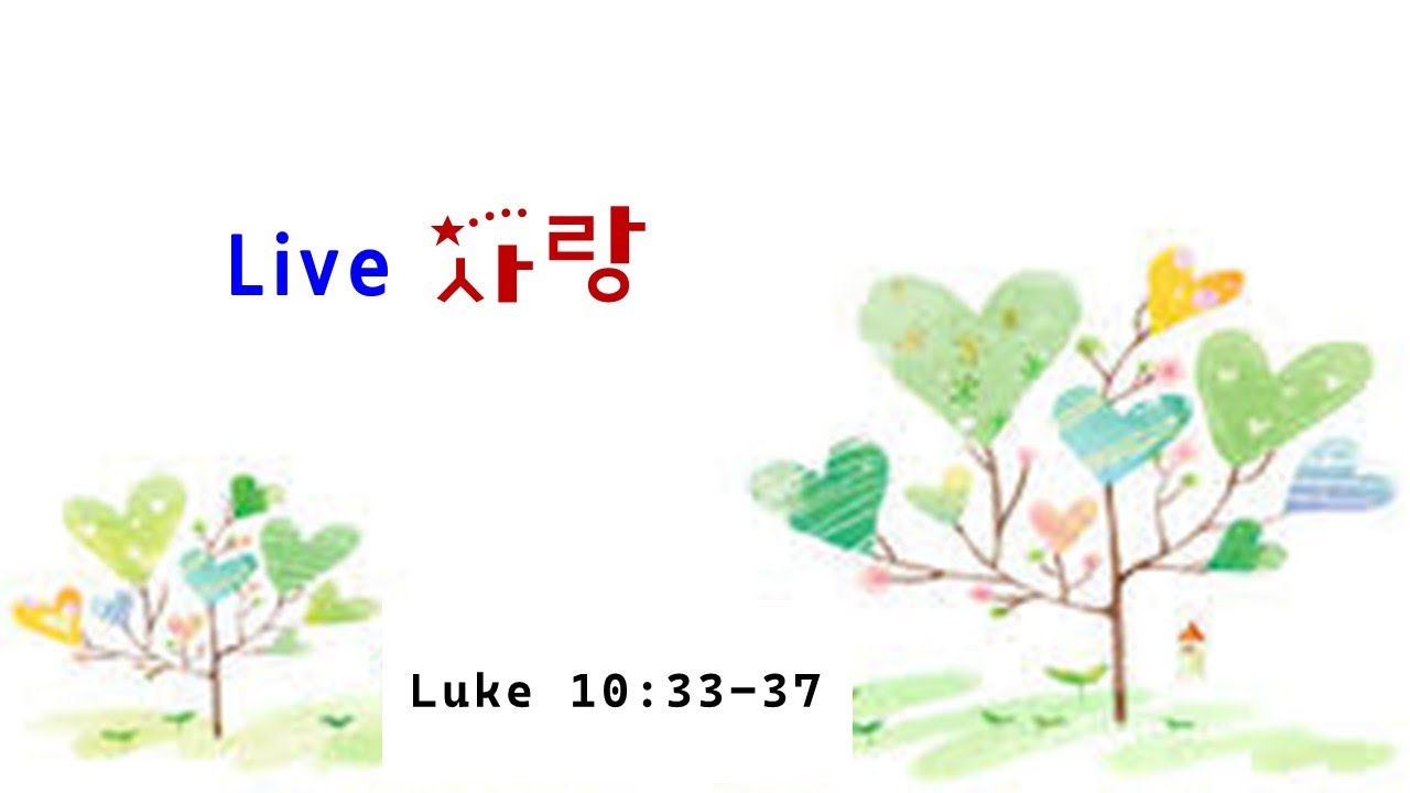 사랑03 Live 사랑 (눅10:33-37) - YouTube