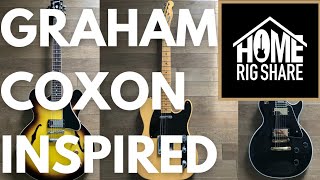 Graham Coxon inspired guitar collection (Home Rig Share)