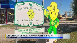 8-foot-tall Crichton leprechaun pops up in Port City