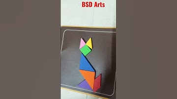 unboxing tangram puzzle mathematics Asmr #shorts #trendingshorts #asmr #notalking#unboxingvideo