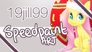 Draw With Me: Merry Christmas with Fluttershy!