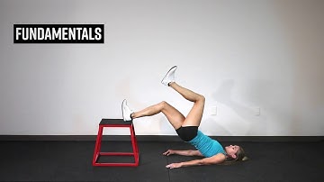 Marching Elevated Hamstring Bridge