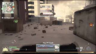 MW2: Crazy buzzkill with throwing knife