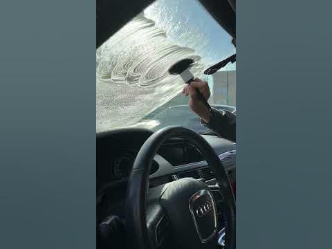 Как и чем правильно очистить стёкла в авто от сильных загрязнений - YouTube