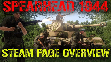 Arma 3 Spearhead 1944: In-Depth Steam Page Breakdown