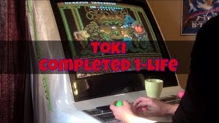 Toki (Arcade) JuJu伝説 - Completed 1 Life - 1cc