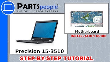 Dell Precision 15-3510 (P48F001) Motherboard How-To Video Tutorial
