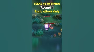 MLBB - LUKAS VS YU ZHONG - ROUND 1 - WHO WILL WIN?