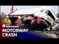 Responding To Horrific Motorway Collision | The Motorway: Life In The Fast Lane | Real Responders