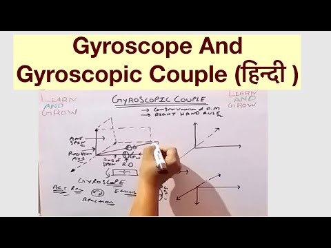 Gyroscope And Gyroscopic Couple (हिन्दी