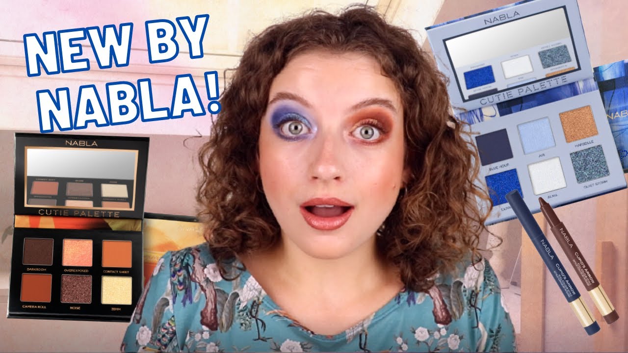 Nabla Cutie Collection 2021 // Live Swatches + 2 Looks + First Impression