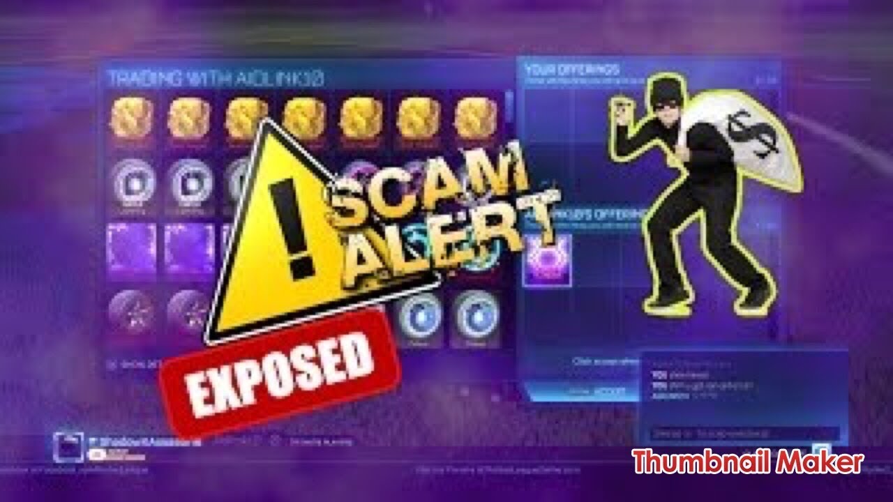 EXPOSING ROCKET LEAGUE SCAMMERS