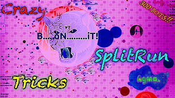 300 Bots & Powers in Agma.io Crazy NA [ Epic Tricksplits? ] Ft. Stixx | Power Use #10