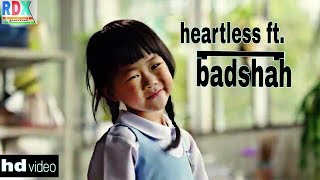 Heartless ft. | badshah | new latest song | ft.astha gill  |heart touching video
