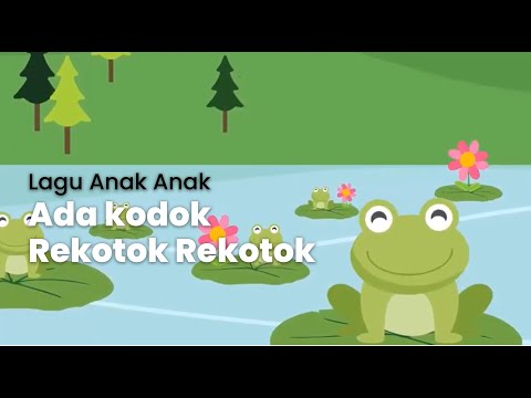 TERBARU !! Animasi Lagu Anak Ada Kodok Rekotok Rekotok | DKV Esa Unggul