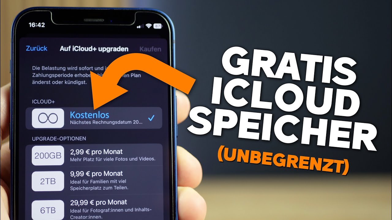 iCloud Speicher voll? Mit diesem Trick kannst du den iCloud Speicher KOSTENLOS erweitern!