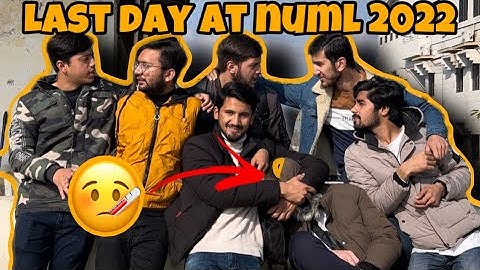 NUML INTERVIEW SCENE AND LAST DAY OF 2022