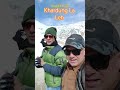 Khardung La Pass Ladakh #travelwithsoone #khardungla #ytshorts #youtubeshorts #shorts #leh #ladakh