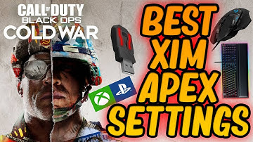 XIM APEX BEST SETTINGS | Call of Duty: Black Ops Cold War INSANE Settings (COD 2020)