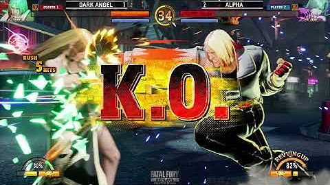 FF COTW ▰ DARK ANGEL (Terry) vs ALPHA (B.Jenet) ▰ Fatal Fury CotW High Level Gameplay
