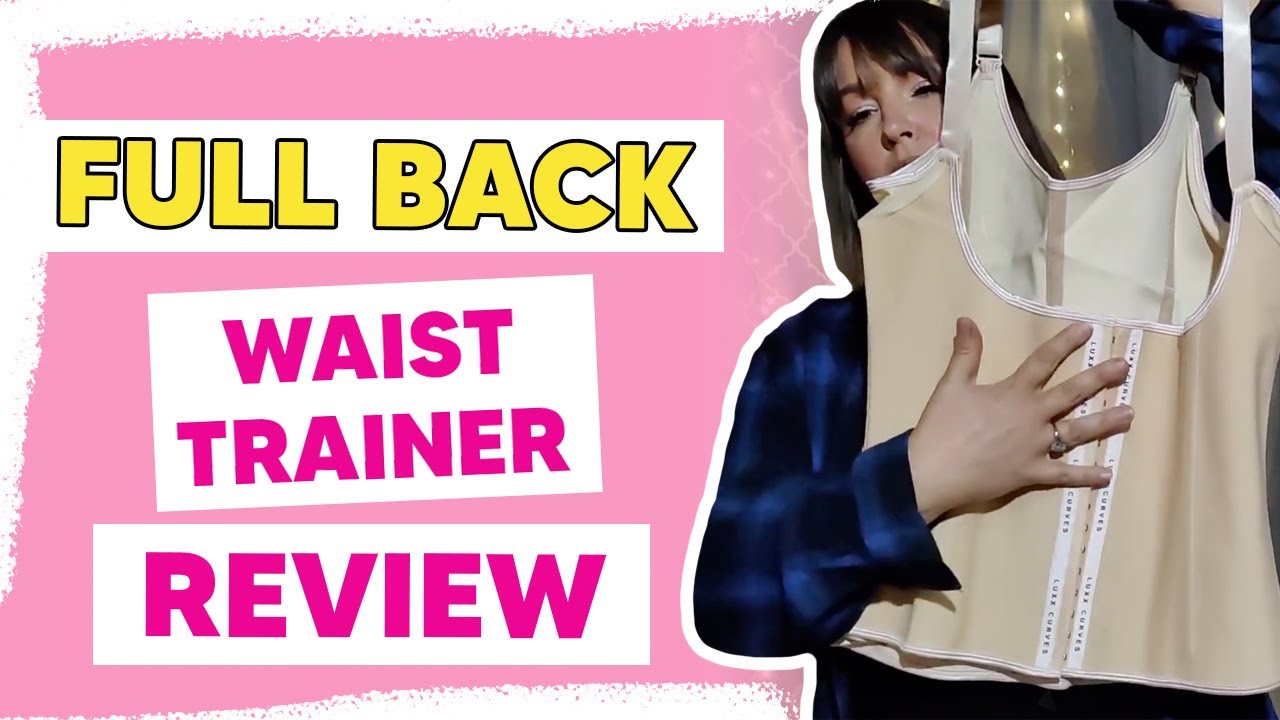 Waist Trainer Back Fat / Bulge / Rolls BE GONE! 