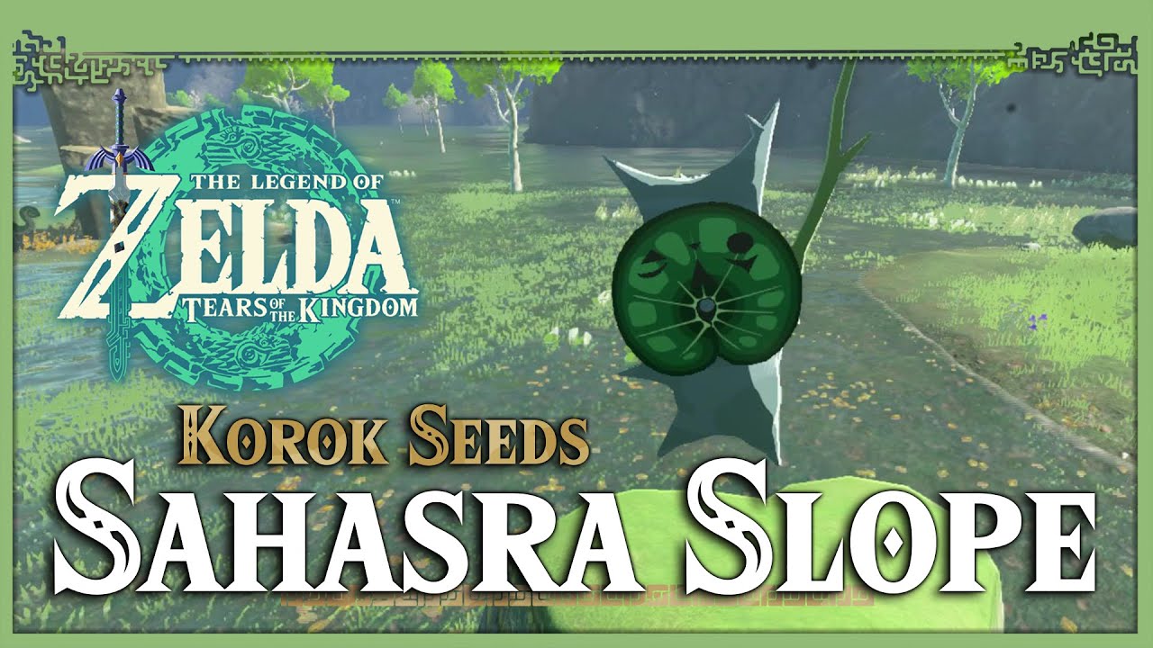 Sahasra Slope Korok Seeds • Zelda Tears of the Kingdom TOTK