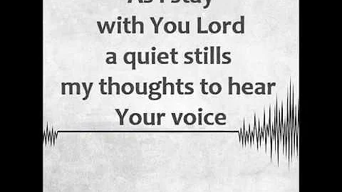 Still God - Anthony LaBruno (lyric video)