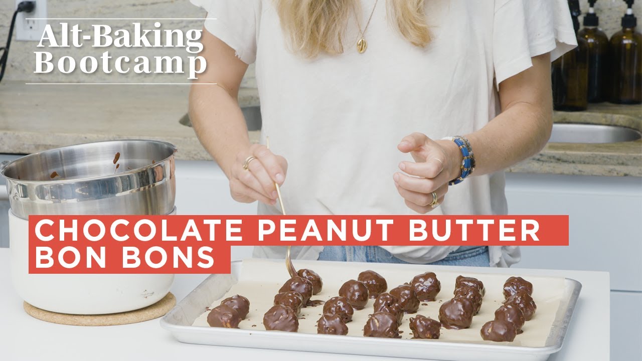 Easy Peanut Butter Bon Bon Recipe | Alt-Baking Bootcamp | Well+Good ...