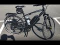 E-Bike: 2021 Carrera Crossfire E 2.0 revised review with extras - short ride & battery removal