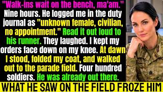 A Staff Duty Officer Left Me On The Bench All Night—At First Formation, His Salute Shook