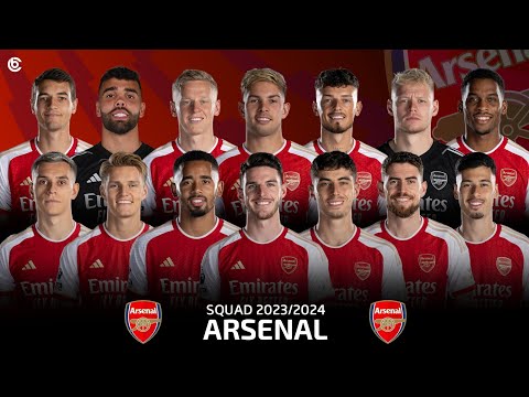 asikdewa x ahmadtoto - Squad Arsenal 2023/2024 - Daftar Pemain Arsenal 2023