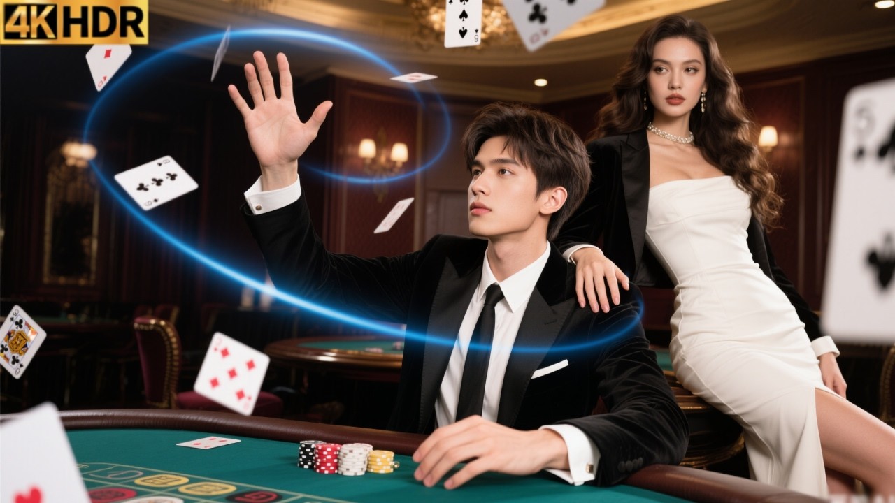 إله القمار أخفى هويته الحقيقية، وعندما كشف نفسه استخدم مهارته في اللعب لهزيمة كل الغزاة!