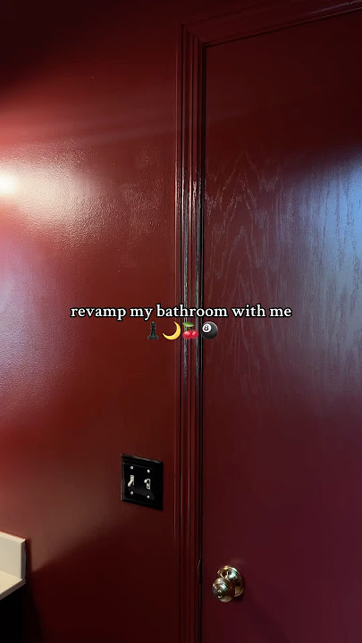 I’m obsessed with the results!! ❤️‍🔥💫🎱 #bathroomrenovation #shorts #shortvideo