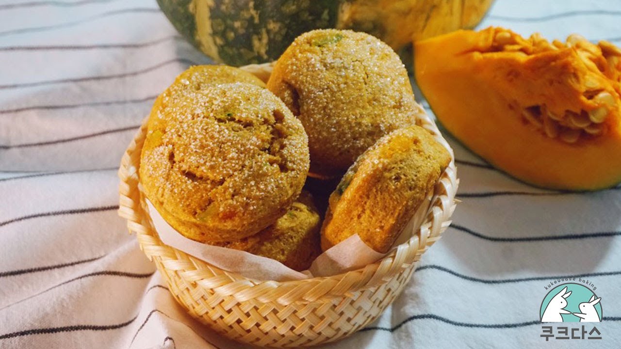 단호박 통밀 스콘no버터 건강한 스콘/비건 가능 [Whole Wheat Scone] YouTube