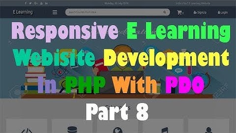 Responsive E Learning Website Development In PHP With PDO Part 8 Adding Categories Dynamically