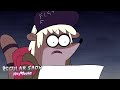 Regular Show - Past Rigby Changes Mordecai's Acceptance Letter | Regular Show: The Movie