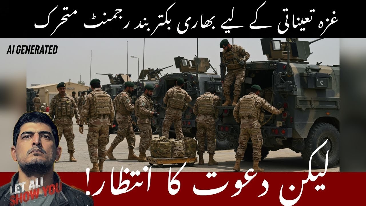 Is Pakistan Sending Troops to Gaza? Latest Military Movement Update
