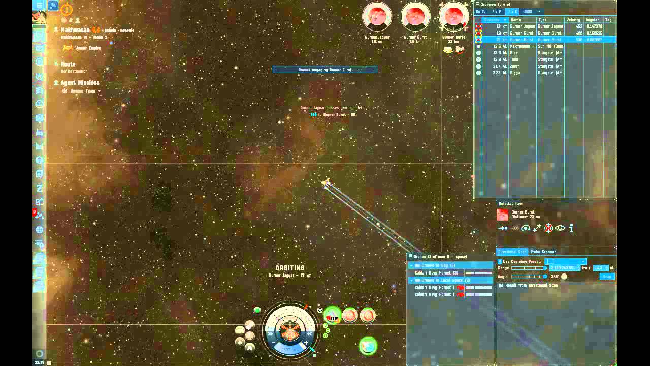 EVE Online Anomic Team Burner Jaguar versus Worm YouTube